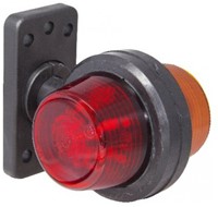 Breedtelamp 110mm LED Rood/Oranje - Gylle