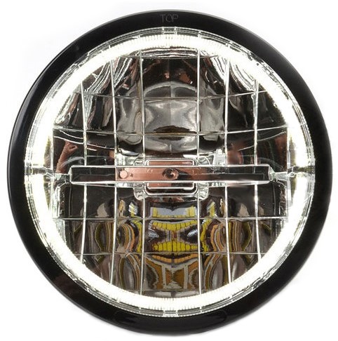 Full LED verstraler LED ring+ledline positielicht     