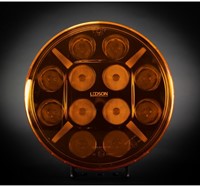 Ledson-geel beschermkap/steenslag cover Pollux9 of 9+-2