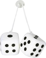 Plush Dice White