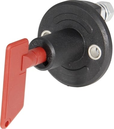 Massaslot / hoofschakelaar  onderbreker 24V 100A/500A 10 dec. M8