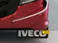 Set RVS Bevestigingssteunen voor Spatlappen Iveco (S-Way)