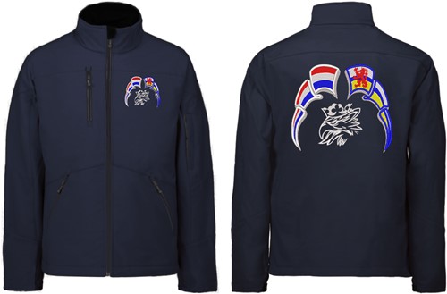 Softshell jacket Svempa with flags Netherlands - Limburg-3