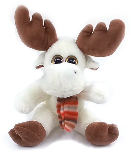 Plüsch-Elch mit glitzernden augen