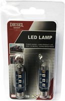 Buislamp SV8.5 LED 24V LANG 10X42mm Oranje-3