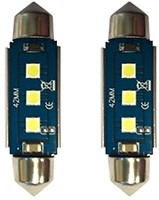 Röhrenlampe SV8.5 LED 24V LANG 10X42mm Weiß