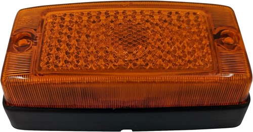 Zijmarkeringslamp opbouw Oranje 124x61,5mm
