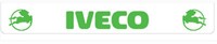 Long Mudflap white Iveco green