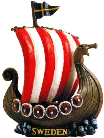 Zweedse Vikingboot groot