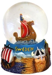 Wasserkugel Wikinger Schweden