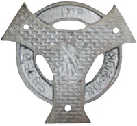 Aluminium embleem IMP Beers Rijswijk