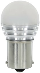 BA15S 1 SMD LED 10/30V Wit