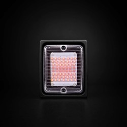IZE LED brake - rear Light 24 volt clear glass
