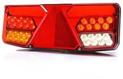 5-kamer LED achterlicht voor aanhanger - links - 12-24V