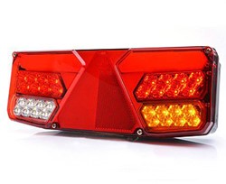 5-kamer LED achterlicht voor aanhanger - rechts - 12-24V