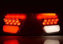 5-kamer LED achterlicht voor aanhanger 12-24V | links