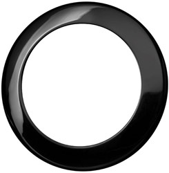 Dark chroom ring voor IZE LED Dark Knight