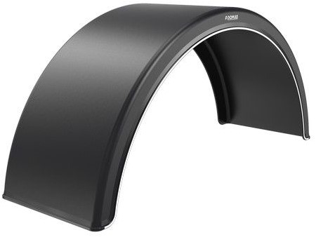 Kunststof spatbord 670 x 2125 x 650x1340x680x75 mm