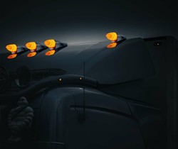 IZE LED zwart Bullet Torpedo daklamp