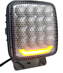Ollson Silverback 80 Watt LED-Arbeitslampe mit orangefarbenem Positionslicht, 5600 Lumen