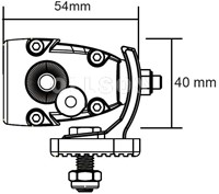 Ollson single row with flash function 50 inch / 127cm-3