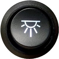 BI-color Schakelaar interieurverlichting symbool / logo wit 4 pin