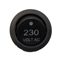 BI-Color Schalter Wechselrichter 230 Volt AC Symbol / Logo blau 4-polig-2