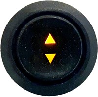 Raam Schakelaar symbool / logo geel