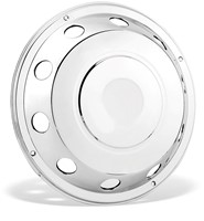 Standard-Edelstahl-Radkapp für 19,5 1 Stück