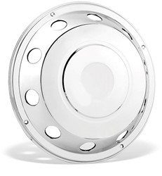 Standaard RVS wieldop voor 19,5" 1 stuk