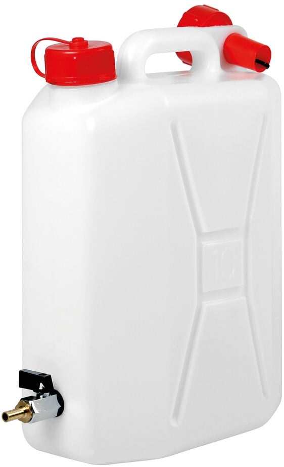 Derde Achteruit paus Jerrycan met metalen kraan - 10 liter Truck Accessoires