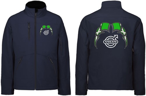 Softshell jacket Volvo with flags Achterhoek - Achterhoek-3