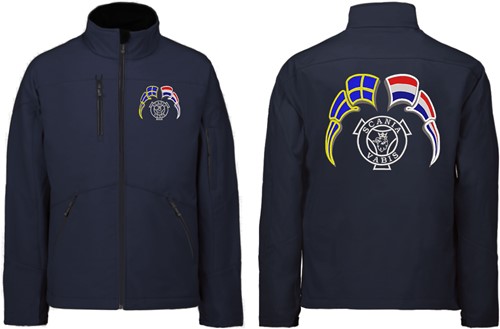 Softshell jacket Scania Vabis with flags Sweden - Netherlands-3