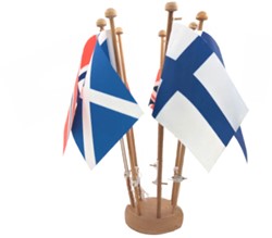 Tischfänchen mit 7 Masten