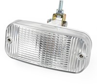 Deense Dagrijlamp Wit met witte behuizing