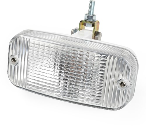 Deense Dagrijlamp Wit met witte behuizing
