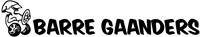 Sticker "BARRE GAANDERS" (set van 2 stuks) - Meerdere kleuren