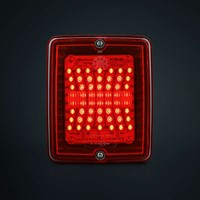 IZE LED Break en achterlicht met rood lens-2