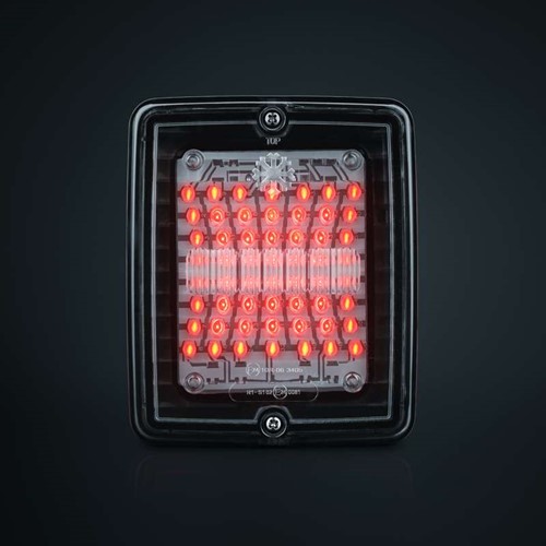 IZE LED brake - rear Light 24 volt clear glass-2