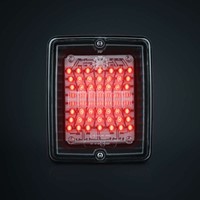 IZE LED brake - rear Light 24 volt clear glass