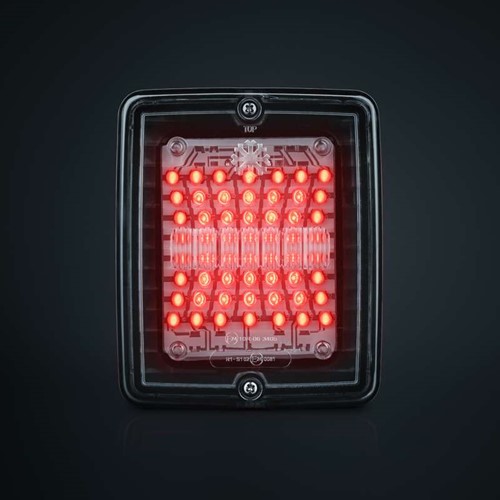IZE LED Brems - Rücklicht 24 Volt Klarglas