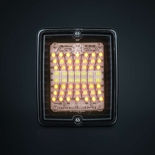 IZE LED knipperlicht 24 volt helder glas