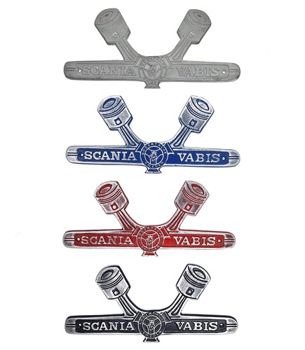 Aluminum Emblem SCANIA VABIS