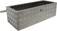 Aluminum checkerplate box - 850x350x320-2