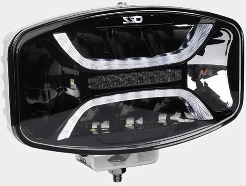 Verstraler OZZ XO LED ovaal wit/amber 12-24V