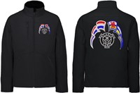 Softshell jacket Scania Vabis with flags Netherlands - Limburg