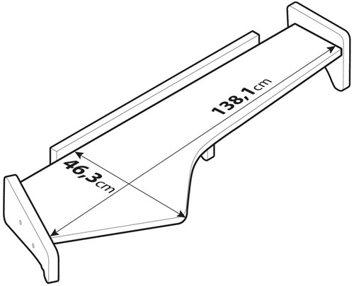 Dashboard midden tafel Ford F-Max Groot (>10/2018)-3