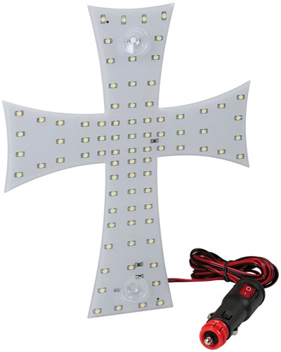 LED Kruis wit