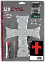 LED-Kreuz Rot-2