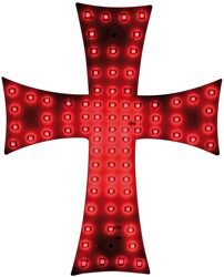 LED Cross Red